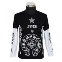 大人気！2026秋冬 お買得 CHROME HEARTS クロムハーツ 長袖 Tシャツ