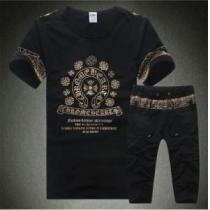 希少 2026春夏新作 CHROME HEARTS クロムハーツ セットアップ上下 2色可選