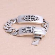 上質 大人気！2026春夏CHROME HEARTS クロムハーツ シルバー925 ブレスレット