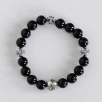 超人気美品2026春夏 CHROME HEARTS クロムハーツシルバー925 ビーズブレスレット天然石