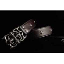 2026 ◆モデル愛用◆ CHROME HEARTS クロムハーツベルト 本革(牛皮)