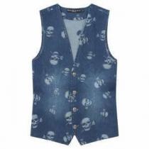 2026春夏 PHILIPP PLEIN フィリッププレイン 格安！ タンクトップ デニムジャケット