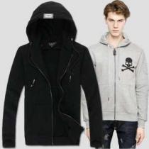 2026春夏 人気商品 PHILIPP PLEIN フィリッププレイン フード付 長袖 Tシャツ 3色可選 4816A