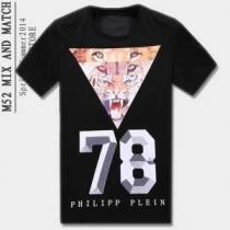 2026春夏 PHILIPP PLEIN フィリッププレイン 大人気☆NEW!! クルーネック プリント半袖Tシャツ 3色可選 K0152