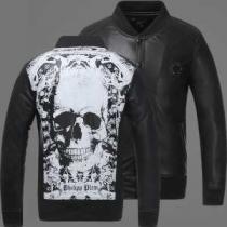 値下げ！ 2026秋冬 PHILIPP PLEIN フィリッププレ 革ジャンパー