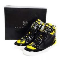 2026秋冬 ポップ PHILIPP PLEIN フィリッププレイン カジュアルシューズ ハイカット