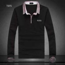 2025秋冬 ◆モデル愛用◆ HUGO BOSS ヒューゴボス 長袖ポロシャツ