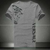 2026春夏 格安！ VERSACE ヴェルサーチ 半袖 Tシャツ グレー