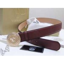 首胸ロゴ 2026春夏 VERSACE ヴェルサーチ 本革（牛皮）ベルト最高ランク