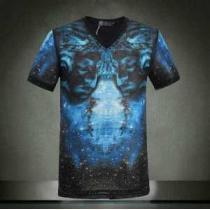 2026春夏 贈り物にも◎ VERSACE ヴェルサーチ Vネック半袖Tシャツ