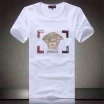 2025春夏 高級感演出 VERSACE ヴェルサーチ 半袖Tシャツ 2色可選