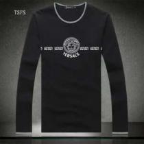 2026秋冬 VERSACE ヴェルサーチ 上質 Uネック 長袖 Tシャツ