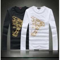 2026秋冬 一味違うケーブル編みが魅力満点 VERSACE ヴェルサーチ 長袖Tシャツ 2色可選