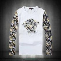 2026秋冬 一味違うケーブル編みが魅力満点 VERSACE ヴェルサーチ 長袖Tシャツ 2色可選
