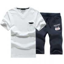 2014春夏 SALE!今季 ディースクエアード 半袖 Tシャツセットアップ上下