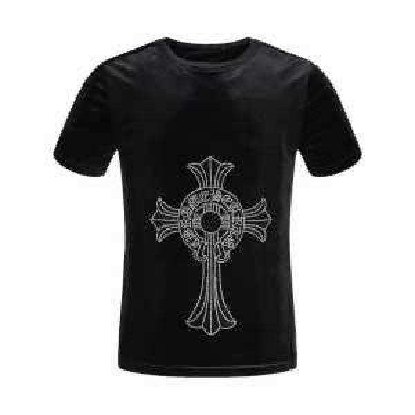 お買得 2025春夏 CHROME HEARTS クロムハーツ 半袖Tシャツ