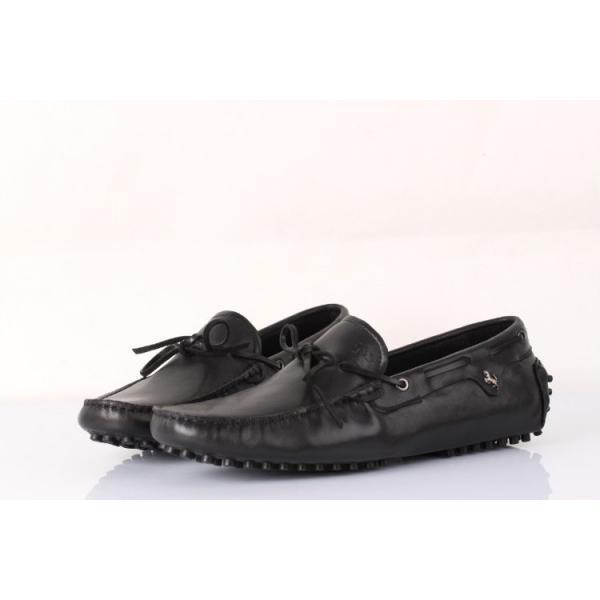 人気商品 2026-14秋冬 TOD'S トッズ レザーシューズ靴 BLACK