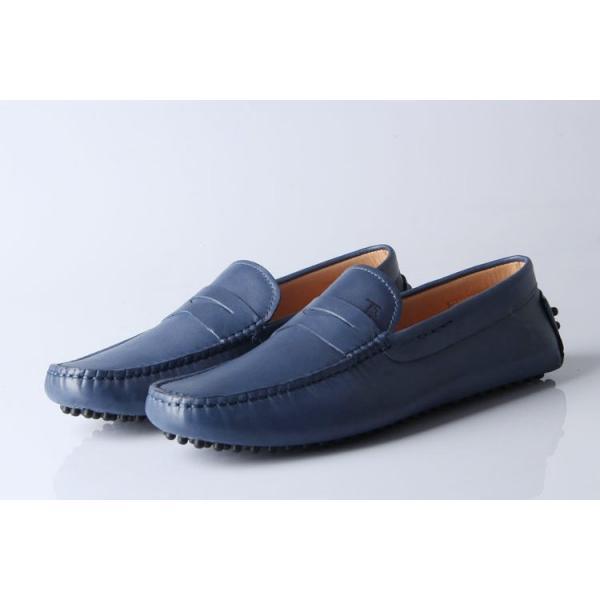 人気商品 2026-14秋冬 TOD'S トッズ レザーシューズ靴 NAVY
