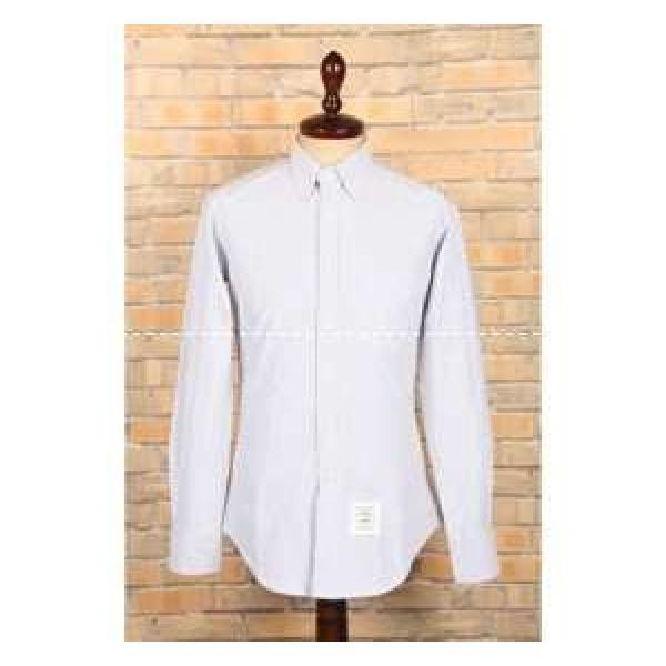 希少 2026-14秋冬新品 THOM BROWNE ストライプ 長袖シャツ