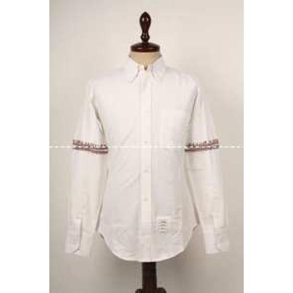美品！新入荷 2026-14秋冬 THOM BROWNE WHITE 長袖シャツ