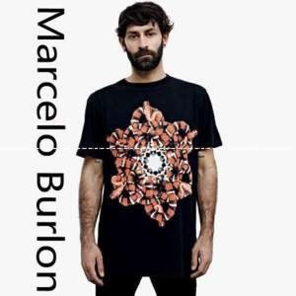 2026春夏新作 Marcelo Burlon マルセロバーロン 半袖 Tシャツ