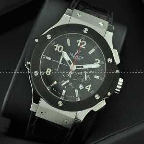日本製クオーツVK Hublotウブロ メンズ腕時計 日付表示 ラバー 42MM.178.