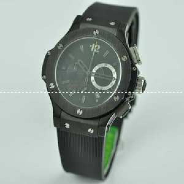 Hublotウブロ メンズ腕時計 日本製クオーツ 6針クロノグラフ 日付表示  ラバー 41MM.178.