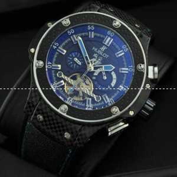 Hublotウブロ メンズ腕時計 自動巻き 5針 Tourbillon 日付表示 44.94mm サファイヤクリスタル風防.178.