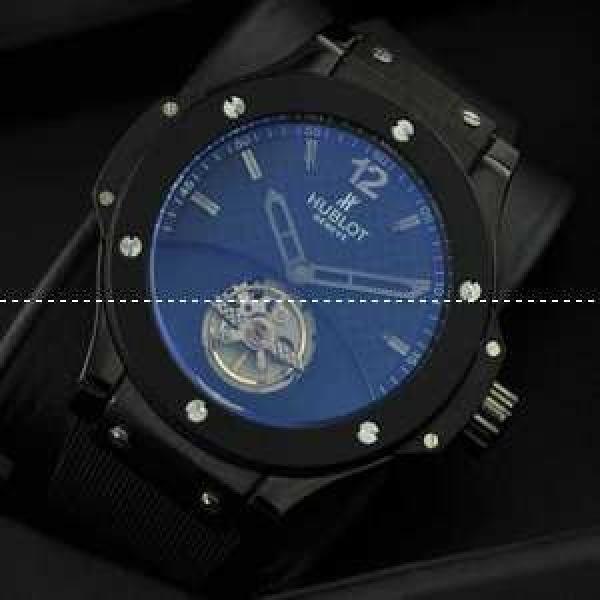 自動巻き 2針 Hublotウブロ メンズ腕時計 Tourbillon ラバー.178.