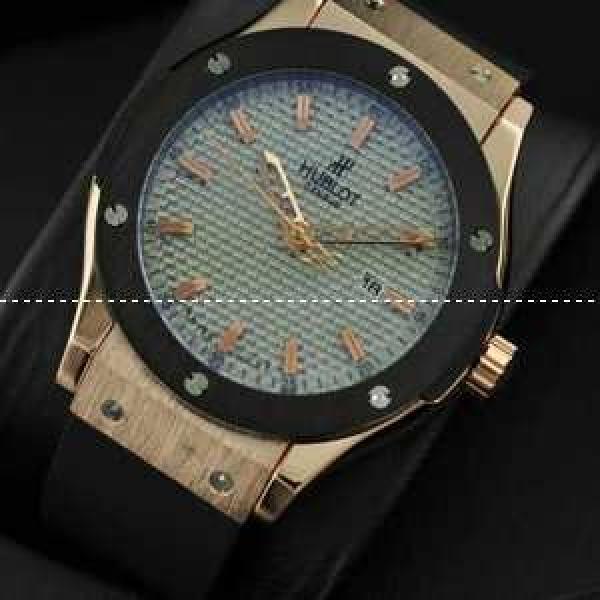 Hublotウブロ メンズ腕時計 自動巻き 3針クロノグラフ 日付表示 ラバー.178.
