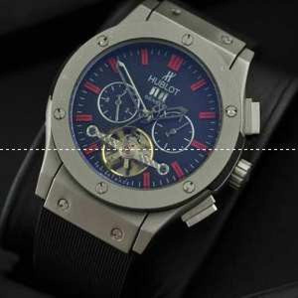 Hublotウブロ メンズ腕時計 自動巻き 5針 Tourbillon 日付表示 41.72mm.178.