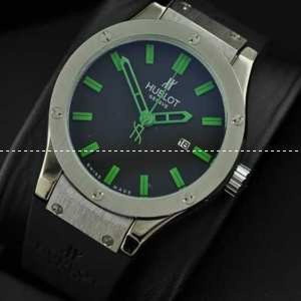 自動巻き Hublotウブロ メンズ腕時計 日付表示 3針クロノグラフ ラバー.178.