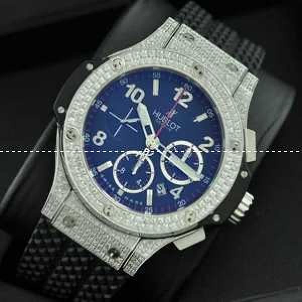 スイスムーブメンノ7750 Hublot ウブロ メンズ腕時計 自動巻き 6針クロノグラフ 日付表示  42MM ダイヤベゼル ラバー.178.