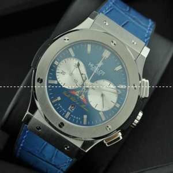 スイスムーブメンノ7750 Hublot ウブロ メンズ腕時計 自動巻き 5針クロノグラフ 日付表示  42MM ラバー.178.