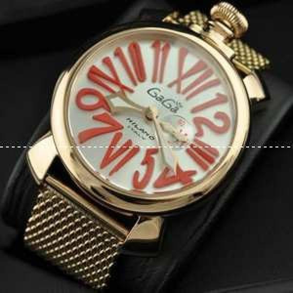 ガガミラノ腕時計 GaGaMILANO 日本製クオーツ ムーブメント サファイヤクリスタル風防 ステンレス クォーツ.162.