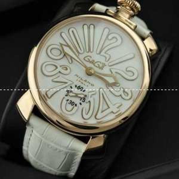 日本製クオーツ ガガミラノ腕時計 GaGaMILANO 男性用腕時計 サファイヤクリスタル風防 ステンレス.162.