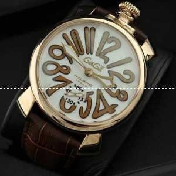 ガガミラノ腕時計 日本製クオーツ GaGaMILANO サファイヤクリスタル風防 ケース.162.