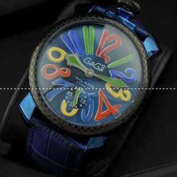 ガガミラノ腕時計 日本製クオーツ GaGaMILANO マルチカラーインデックス.162.