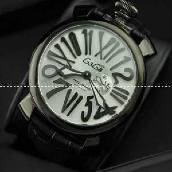 ガガミラノ腕時計 GaGaMILANO 日本製クオーツ ステンレス サファイヤクリスタル風防 クォーツ 6針クロノグラフ.162.