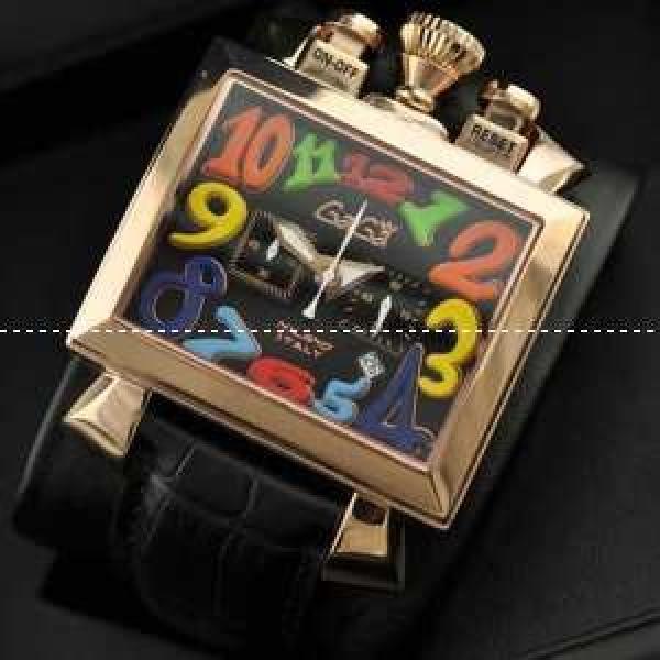 ガガミラノ腕時計 日本製クオーツ GaGaMILANO 夜光効果 日付表示.162.