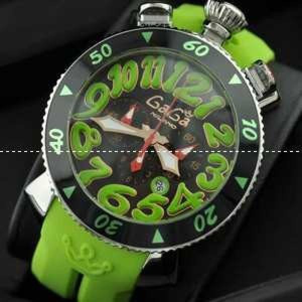 ガガミラノ腕時計 GaGaMILANO  日本製クオーツ　6針 クロノグラフ/日付表示 ステンレス/回転ベゼル.162.