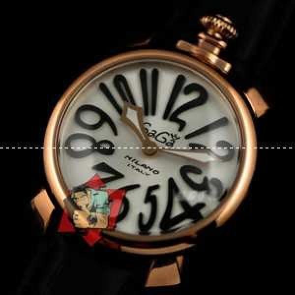 大人気　美品 GaGa Milano ガガミラノ 腕時計.162.