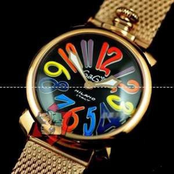 大人気　美品 GaGa Milano ガガミラノ 腕時計.162.