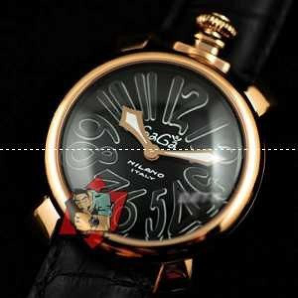 大人気　美品 GaGa Milano ガガミラノ 腕時計.162.