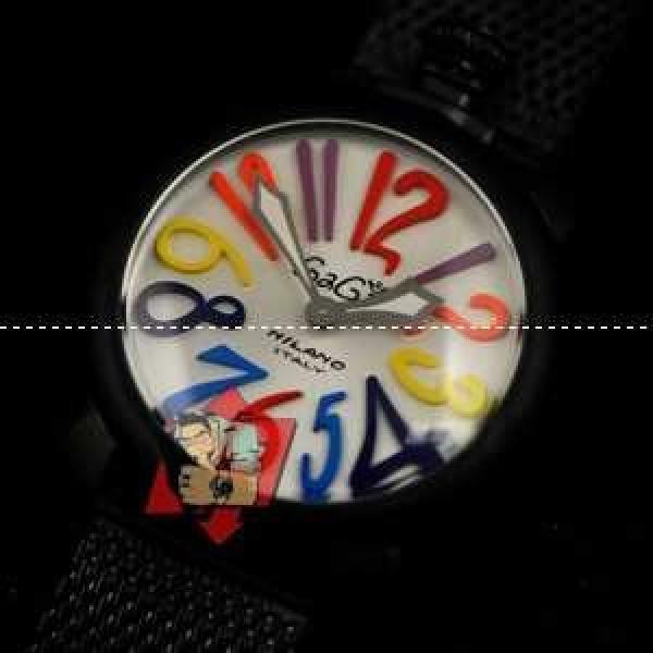 大人気　美品 GaGa Milano ガガミラノ 腕時計.162.