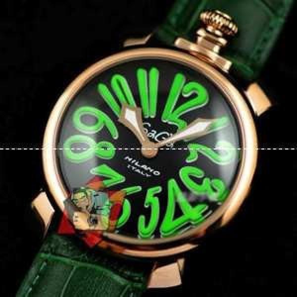 大人気　美品 GaGa Milano ガガミラノ 腕時計.162.