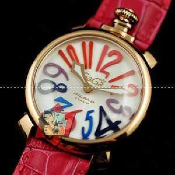 大人気　美品 GaGa Milano ガガミラノ 腕時計.162.