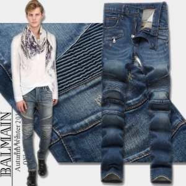 2026秋冬 おしゃれも譲れない BALMAIN バルマン  ジーンズ 激伸びウルトラストレッチ スキニー