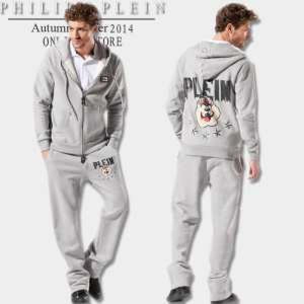 売れ筋 2026秋冬 PHILIPP PLEIN フィリッププレイン ジャージセット 2色可選