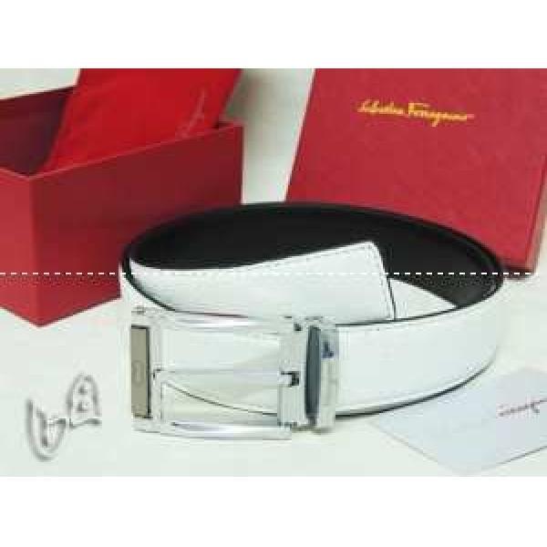 2026-14新作 フェラガモ FERRAGAMO ベルト 最高ランク 本革（牛皮）WHITE